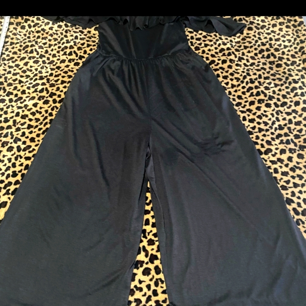 BLACK MODAL JUMPSUIT - Picture 4 of 4